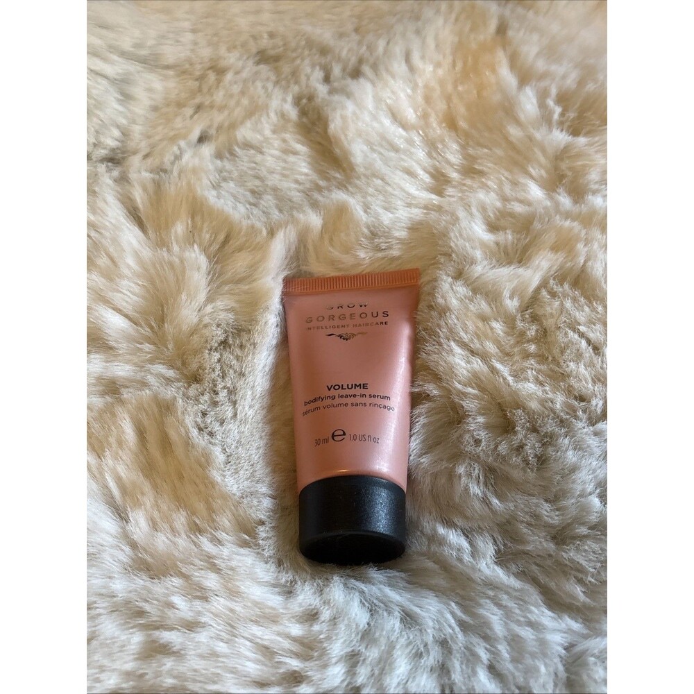 Grow Gorgeous Volume Bodifying Leave in Serum 1oz Travel NWOB